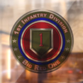 Erste Abteilung Infanterie Fensteraufkleber (Blatt 2)