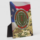 Erste Abteilung Infanterie Fotoplatte (Seite)