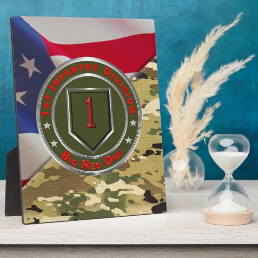 Erste Abteilung Infanterie Fotoplatte (Seite)