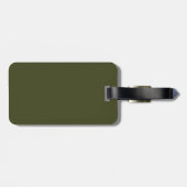 Erste Abteilung Infanterie Gepäckanhänger (Rückseite horizontal)