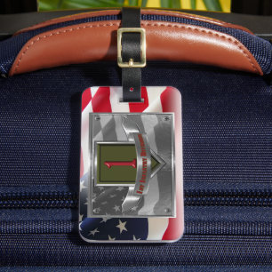 Erste Abteilung Infanterie Gepäckanhänger