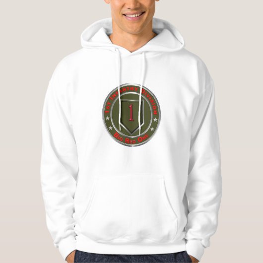 Erste Abteilung Infanterie Hoodie (Vorderseite)