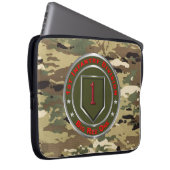 Erste Abteilung Infanterie Laptopschutzhülle (Vorne Rechts)