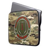Erste Abteilung Infanterie Laptopschutzhülle (Vorderseite Links)