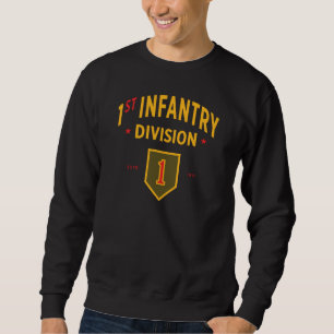 Erste Abteilung Infanterie - Militärische Staaten Sweatshirt
