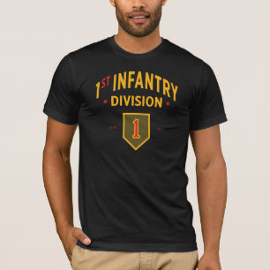 Erste Abteilung Infanterie - Militärische Staaten T-Shirt