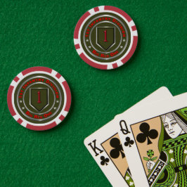 Erste Abteilung Infanterie Pokerchips