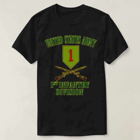 Erste Abteilung Infanterie T-Shirt (Design vorne)