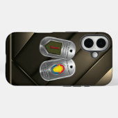 Erste Abteilung Infanterie Veteran Case-Mate iPhone Hülle (Rückseite (Horizontal))