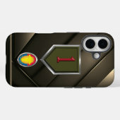 Erste Abteilung Infanterie Veteran Case-Mate iPhone Hülle (Rückseite (Horizontal))