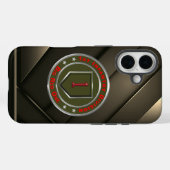 Erste Abteilung Infanterie Veteran Case-Mate iPhone Hülle (Rückseite (Horizontal))