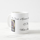 Erste afro-amerikanische Familie des Weißen Hauses Kaffeetasse (Vorderseite Links)