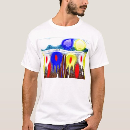 Erste Alien Invasion T-Shirt (Vorderseite)
