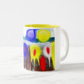 Erste Alien Invasion Zweifarbige Tasse (VorderseiteRechts)