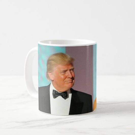 Erste Amtseinführung von Donald und Melania Trump Kaffeetasse (Vorderseite Links)
