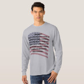 Erste Änderung der US-Flaggenverfassung T-Shirt (Vorne ganz)