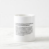 Erste Änderung der Verfassung Kaffeetasse (Mittel)