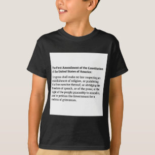 Erste Änderung der Verfassung T-Shirt
