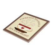 Erste Änderung: Espresso selbst Fliese (Seite)