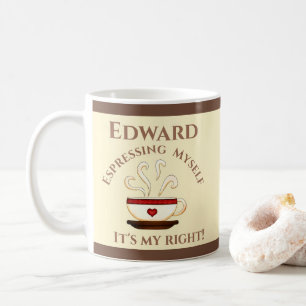 Erste Änderung: Espresso selbst Kaffeetasse