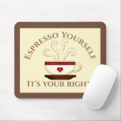 Erste Änderung: Espresso selbst Mousepad (Mit Mouse)