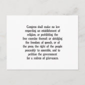 Erste Änderung Postkarte (Vorderseite)