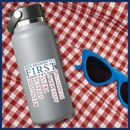 Erste Änderung Redefreiheit Vinyl Cut Aufkleber