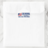 Erste Änderung Runder Aufkleber (Tasche)