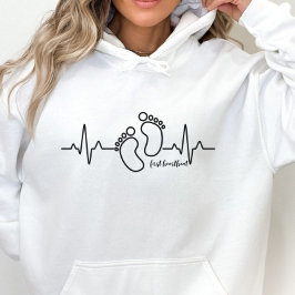 Erste Ankündigung von Herzrhythmusstörungen Hoodie