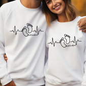 Erste Ankündigung von Herzrhythmusstörungen Hoodie