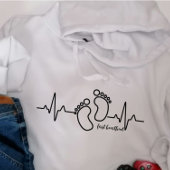 Erste Ankündigung von Herzrhythmusstörungen Hoodie