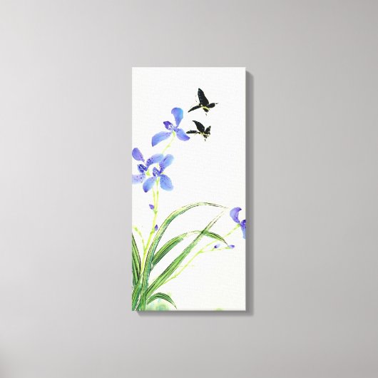 Erste Ankunft Leinwanddruck (Vorderseite)