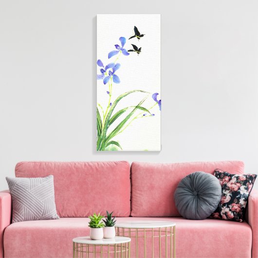 Erste Ankunft Leinwanddruck (Insitu (Wohnzimmer))