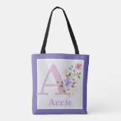 Erste Anleitung mit Blume Tasche (Rückseite)