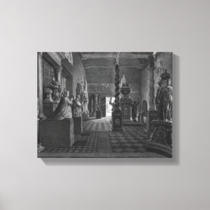 Erste Ansicht des einleitenden Raumes Leinwanddruck