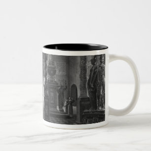 Erste Ansicht des einleitenden Raumes Zweifarbige Tasse
