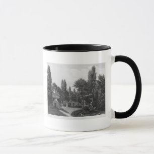 Erste Ansicht des großen Gartens Tasse