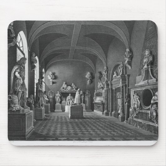 Erste Ansicht des Raumes des 17. Jahrhunderts Mousepad (Vorne)
