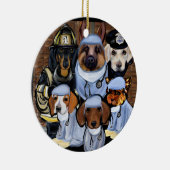 ERSTE ANTWORTEN KERAMIK ORNAMENT (Rechts)