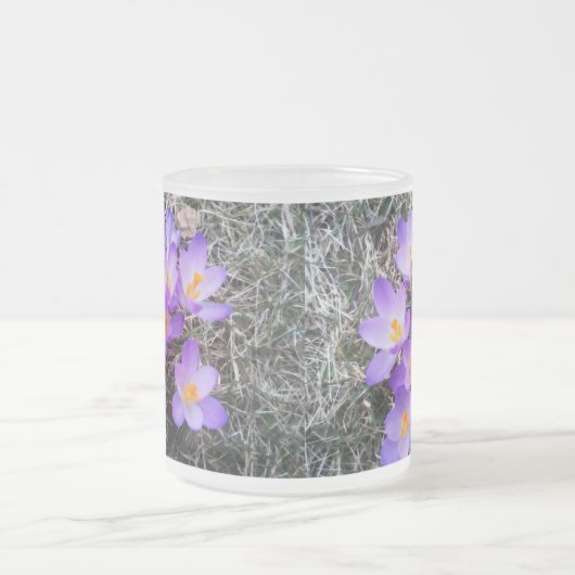 ERSTE ANZEICHEN DER FRÜHJAHRE MATTGLASTASSE (Mittel)