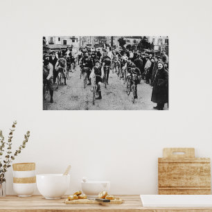 Erste Ausgabe Volta Ciclista a Catalunya Radsport  Poster