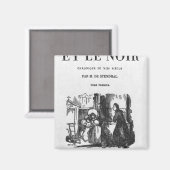 Erste Ausgabe von "The Red and the Black" Magnet (Vorderseite/Rückseite)