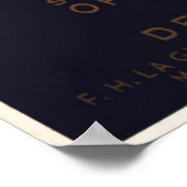 Erste Außenhandelszone Poster (Ecke)