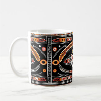 Erste australische Indigene Ureinwohner Inspiriert Kaffeetasse