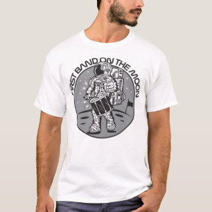 Erste Band auf dem Mond T-Shirt
