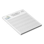 Erste Baptist Church Notepad Notizblock (angewinkelt)