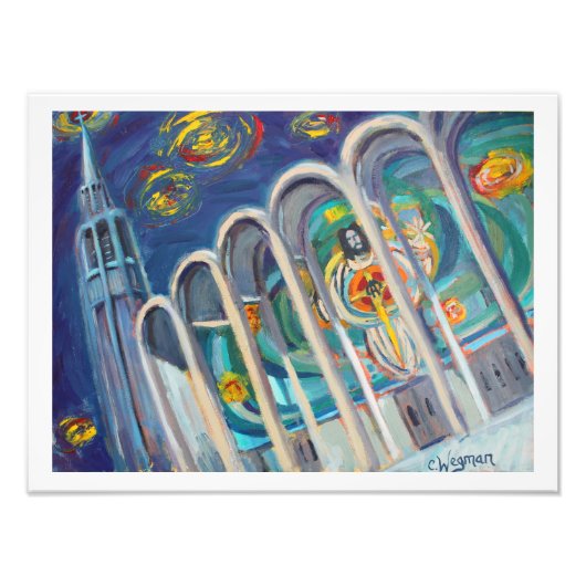 Erste Baptist Church Print Fotodruck (Vorne)