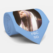 Erste Baptistenkirchen-sprudelnde Krawatte (Gerollt)