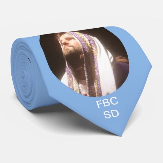 Erste Baptistenkirchen-sprudelnde Krawatte (Gerollt)