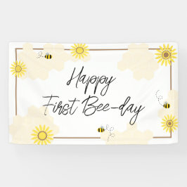 Erste Bee-Day-Banner Banner